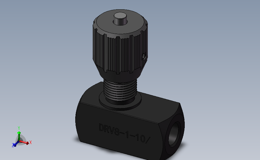 DRV8 单向节流截止阀