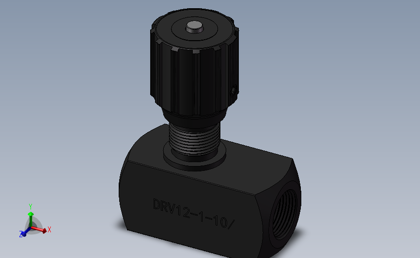 DRV12 单向节流截止阀