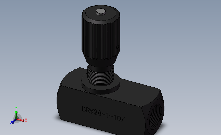 DRV20 单向节流截止阀