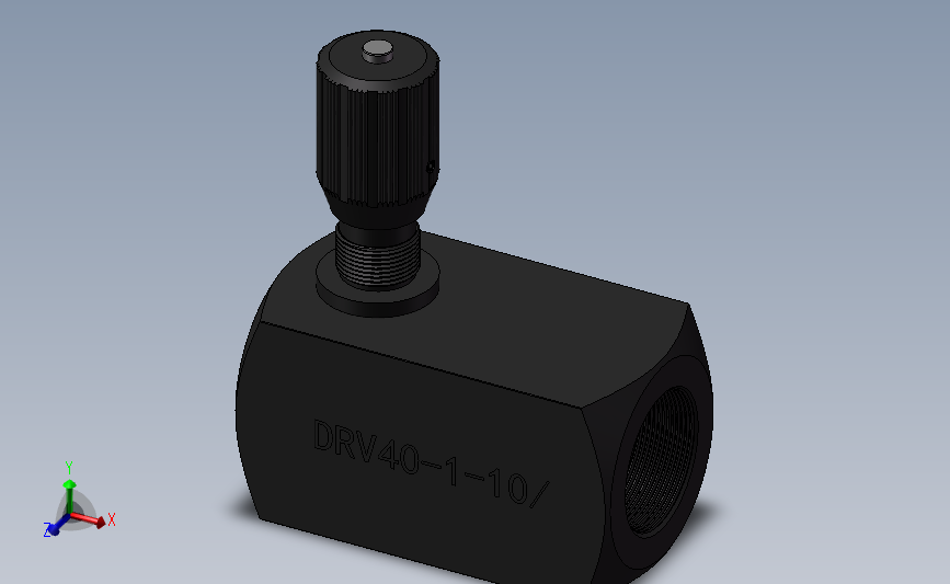 DRV40 单向节流截止阀