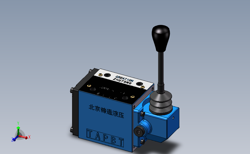WMM10-F 手动换向阀（手柄B面）