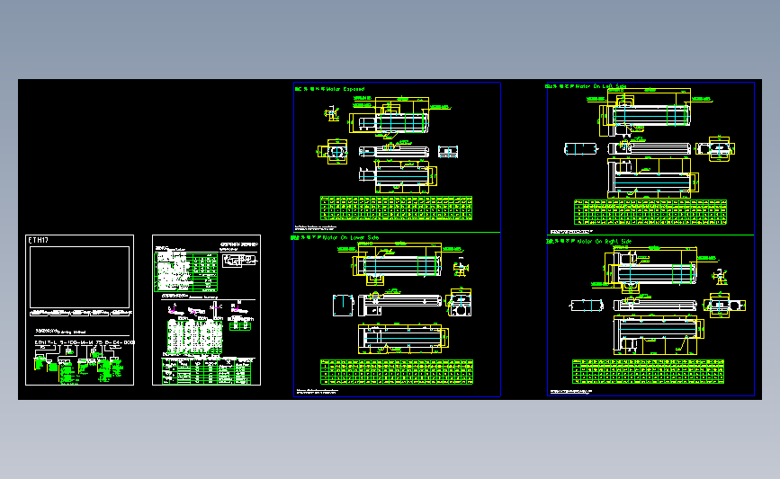 Toyo直线模组CAD档目錄-ETH17-750W