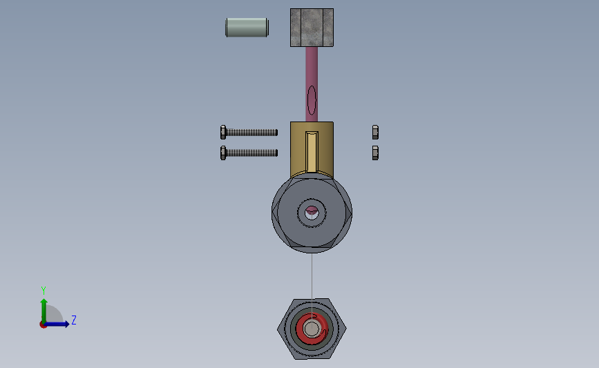 46 手动阀3D模型_SOLIDWORKS 2011_模型图纸下载 – 懒石网