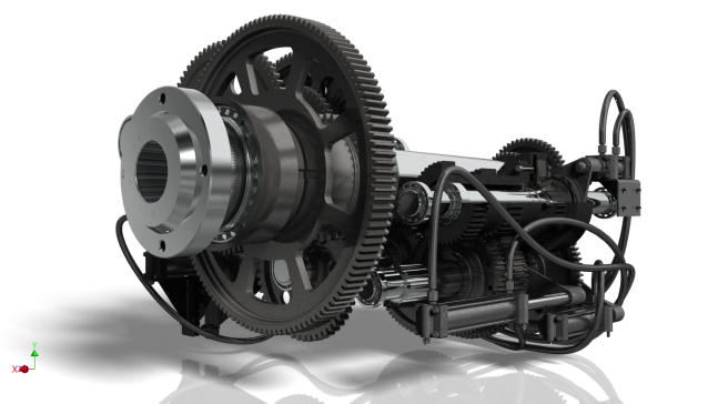 24级机床变速箱设计3D模型（Solidworks软件打开）