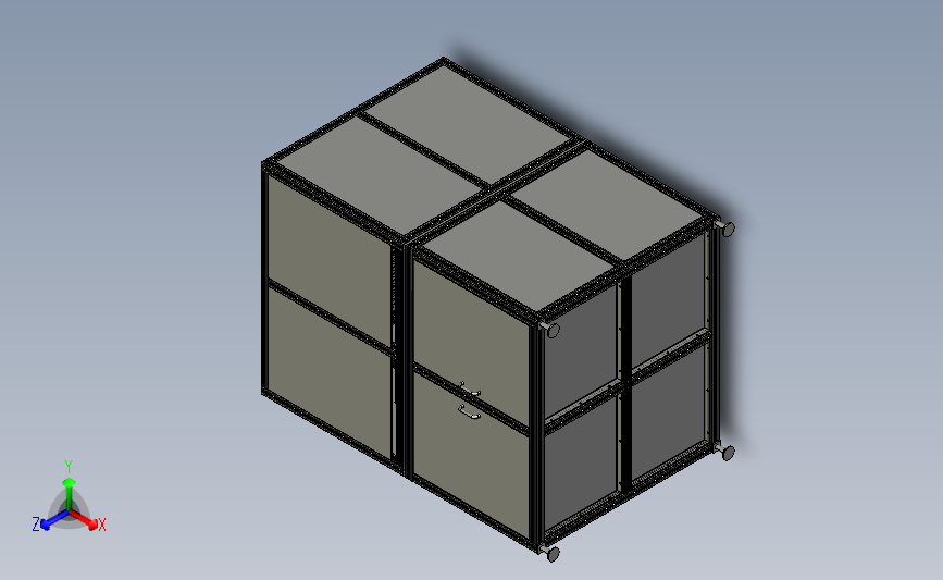 变速箱涂胶机（非标）3D模型（ProE_Creo软件打开）