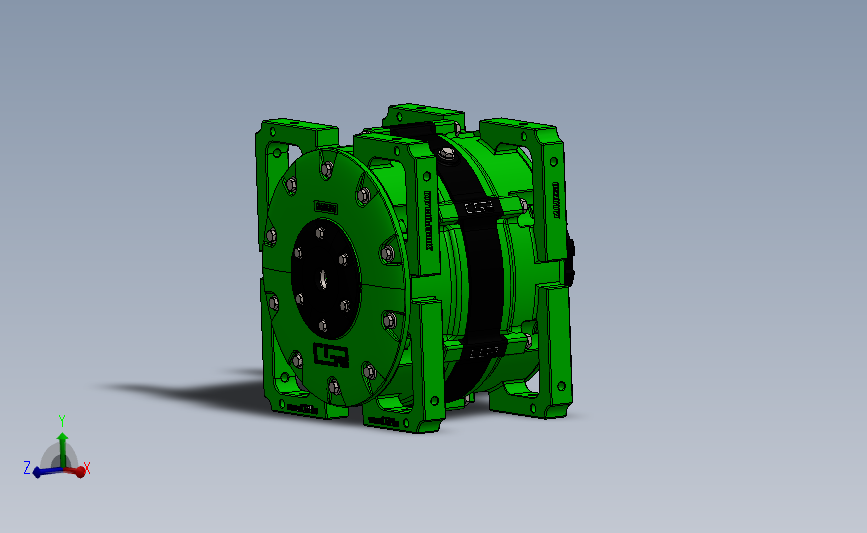 Cgpdesign行星齿轮变速箱3D模型图纸 Solidworks设计 附STL