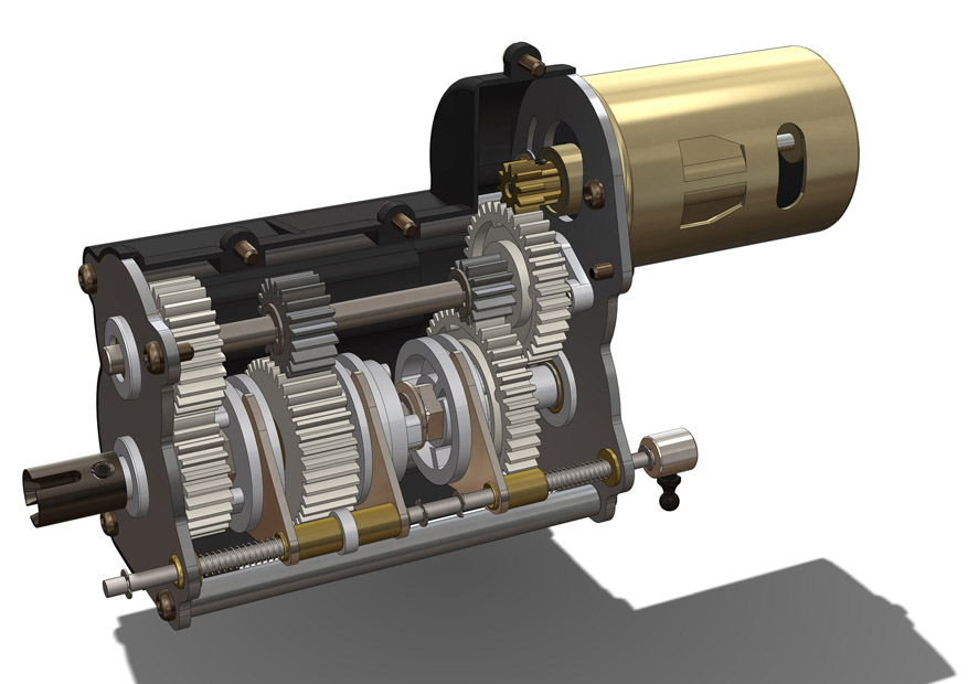 汽车变速箱Parasolid, SOLIDWORKS 2012, STEP _ IGES