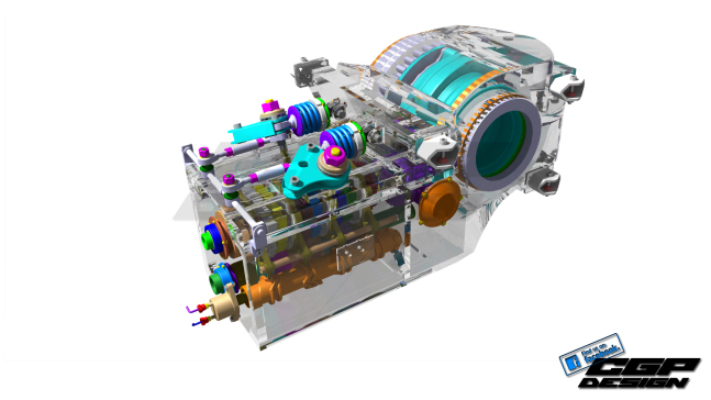 手动挡汽车减速器总成SOLIDWORKS 2014