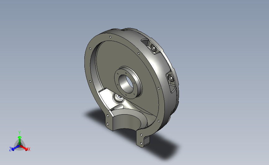 锥齿轮传动装置3D模型 UG(NX)设计