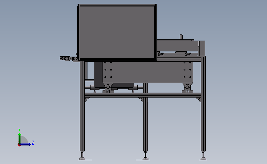 B67 纸箱包装机 Solidworks 2018 模型图纸下载 懒石网