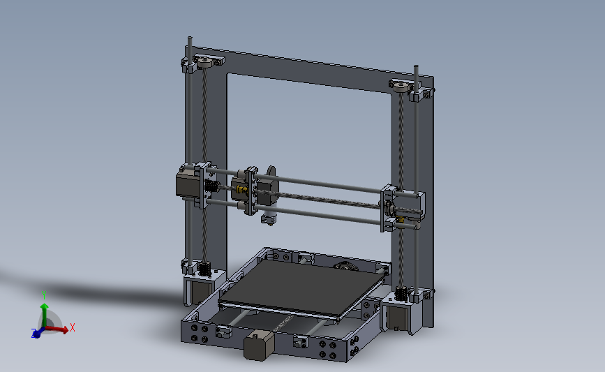 Prusa i3v的3D打印机