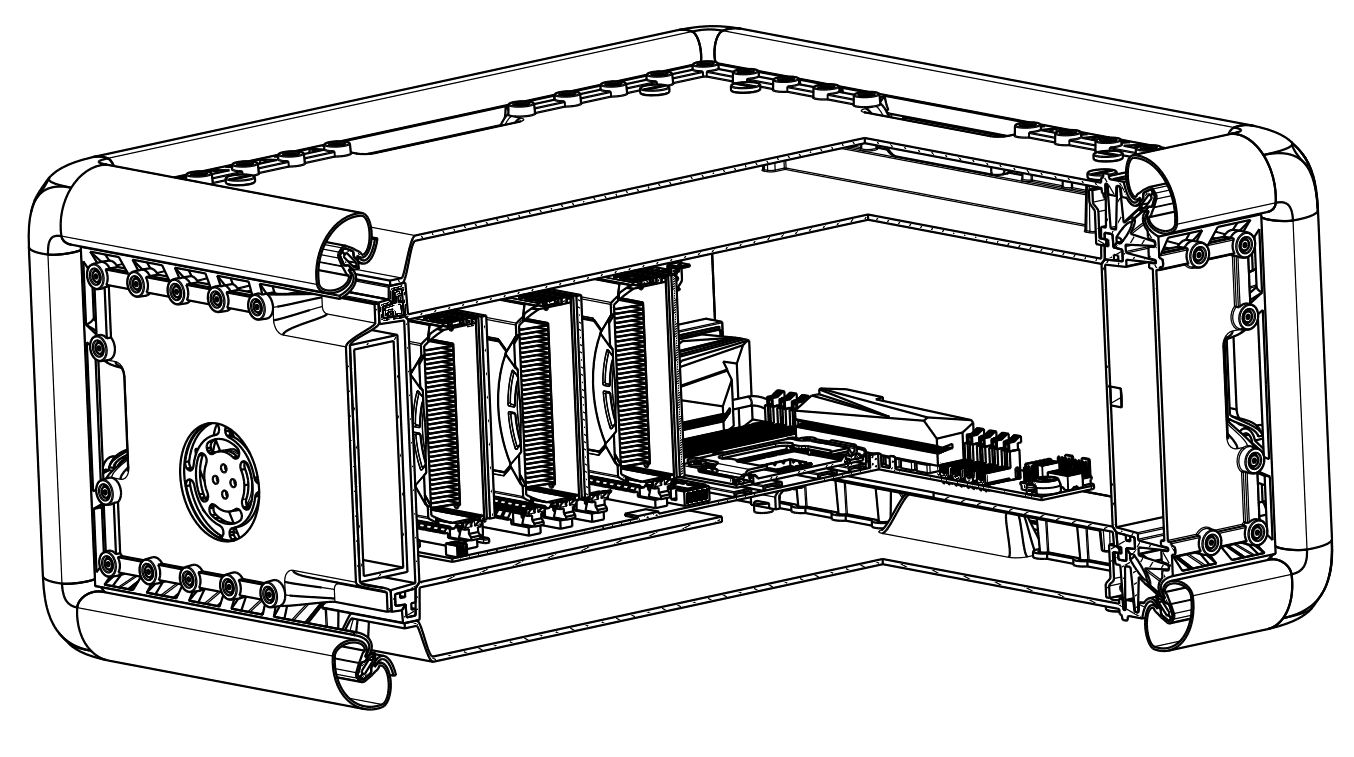 注塑成型电脑机箱