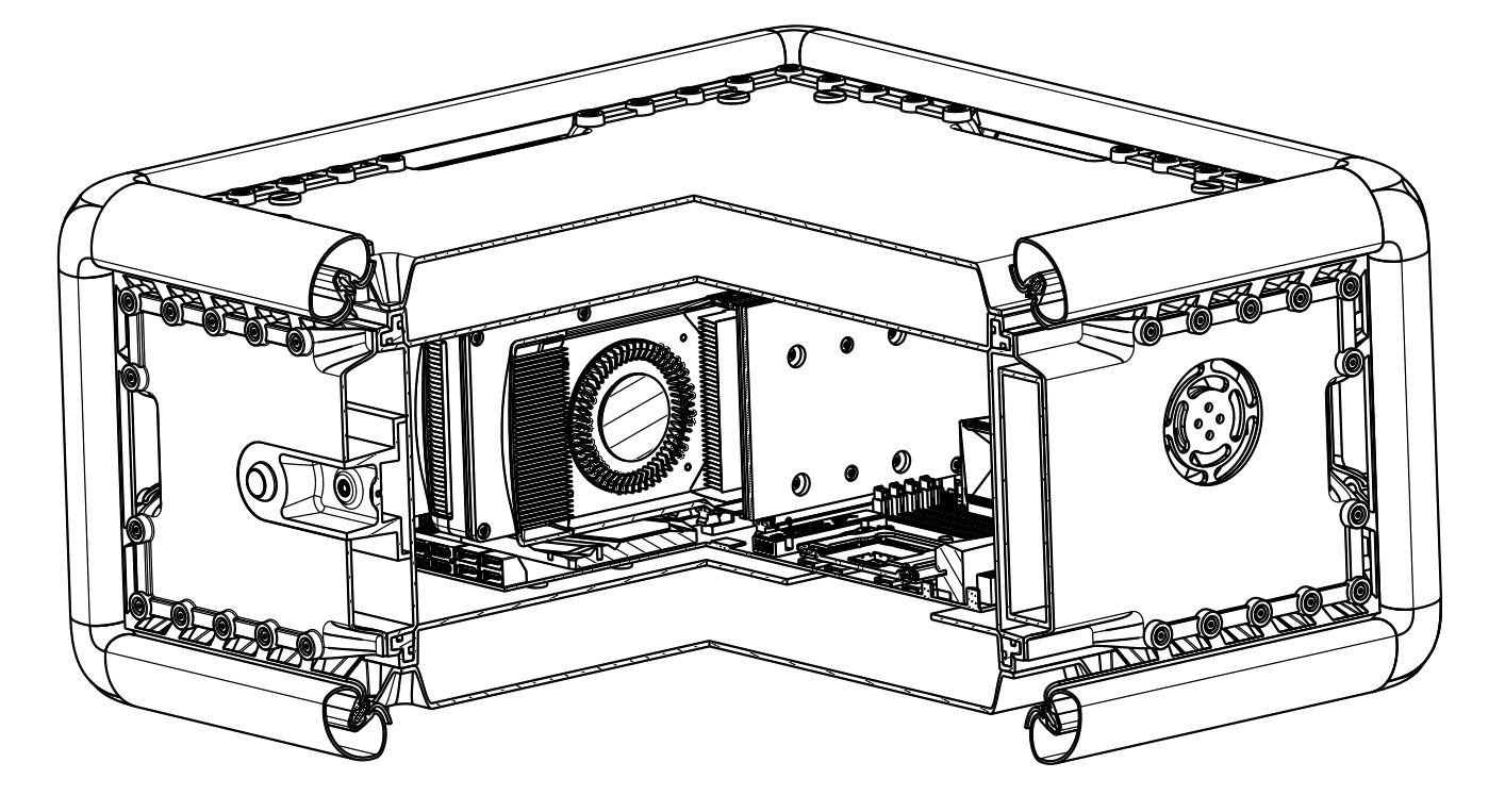 注塑成型电脑机箱