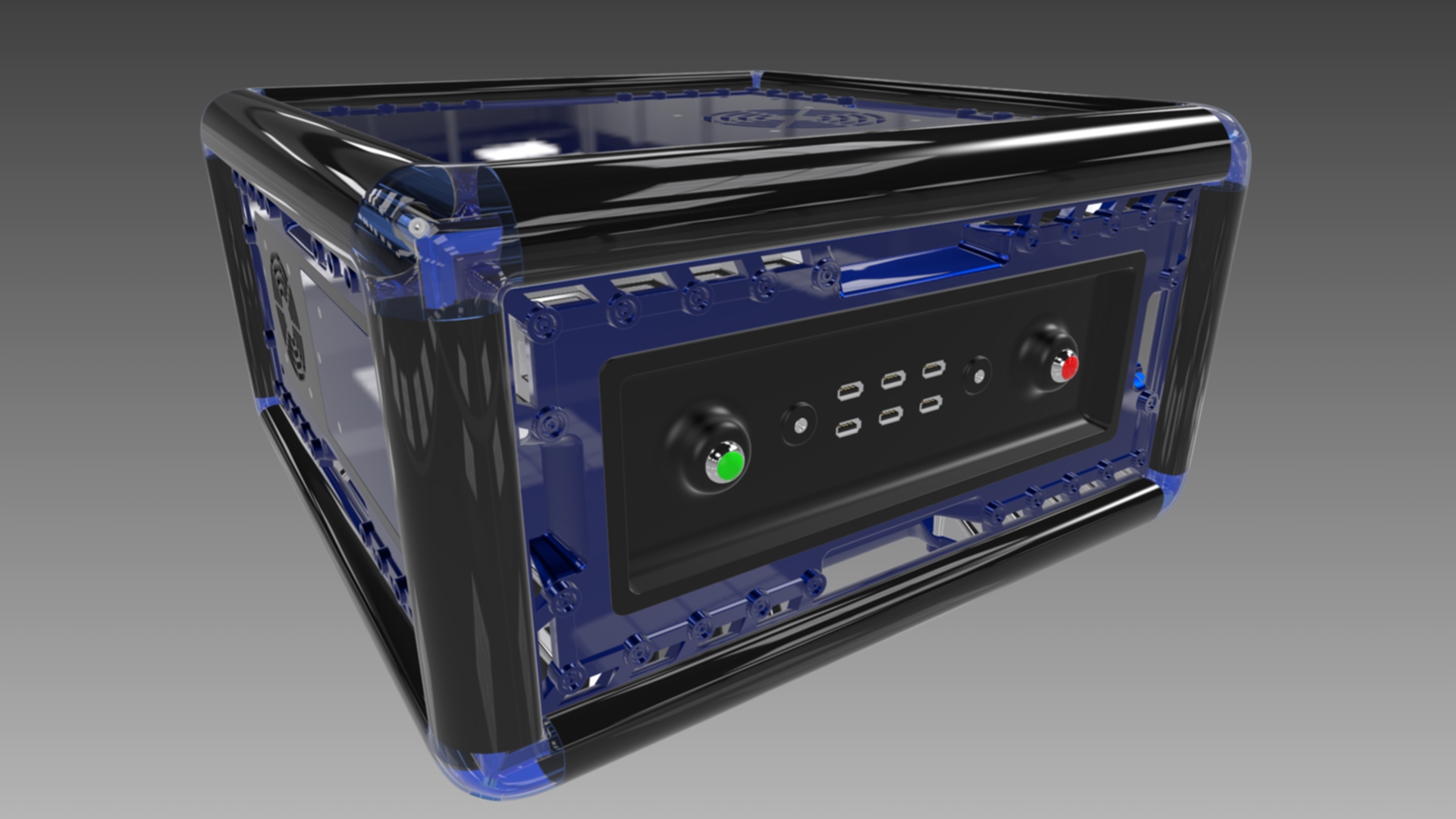 注塑成型电脑机箱