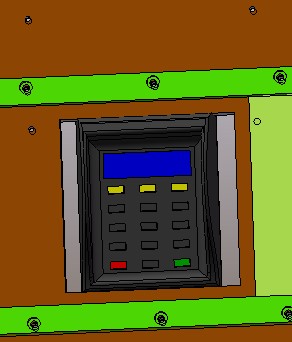 POS机按键(键盘)检测系统