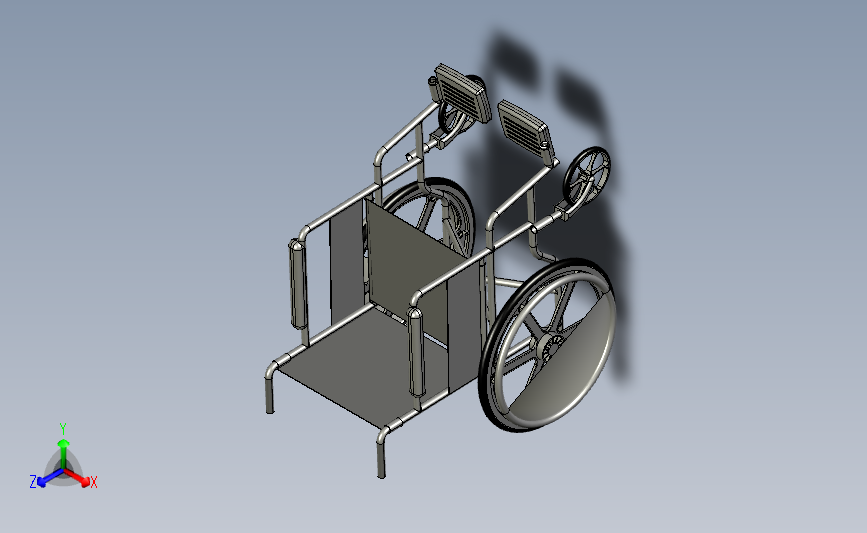 Tanay设计的轮椅Catia