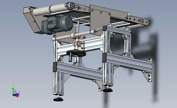 带式输送机核心结构