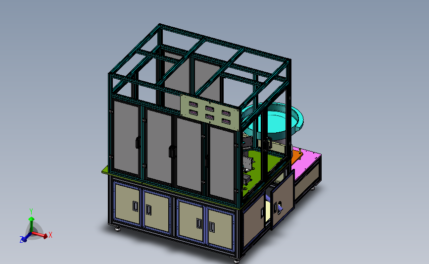多工位转盘压装检测自动化设备