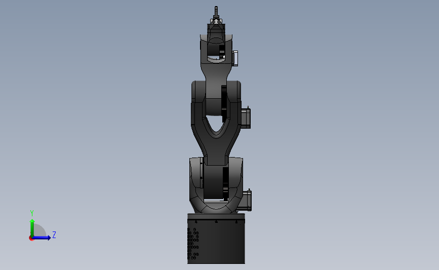 5轴机器人_SOLIDWORKS 2020_模型图纸下载 – 懒石网