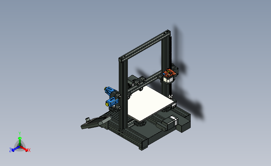 Ender 3 V2 3D打印机模型