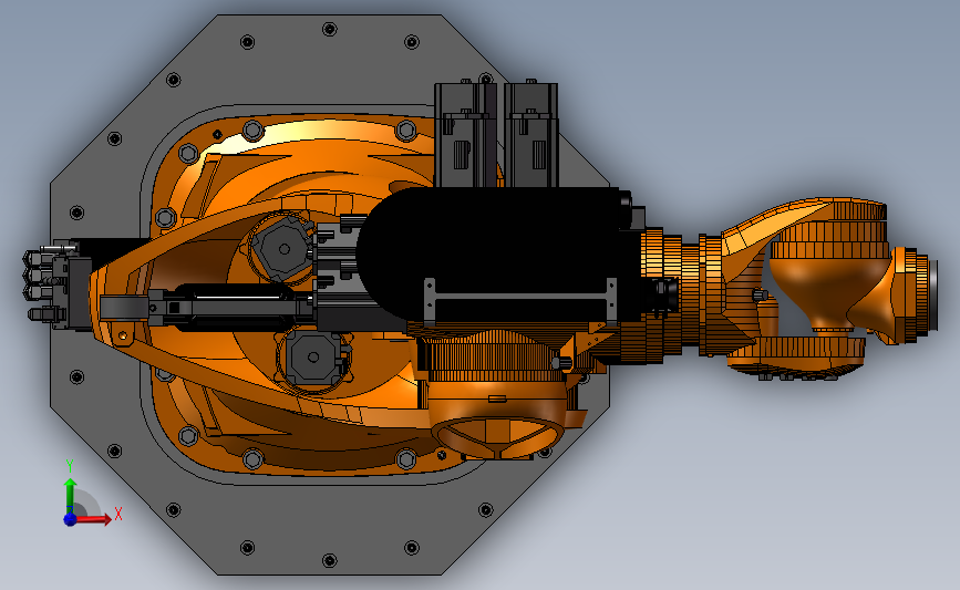KUKA KR 1000 titan F机器人 正面视图