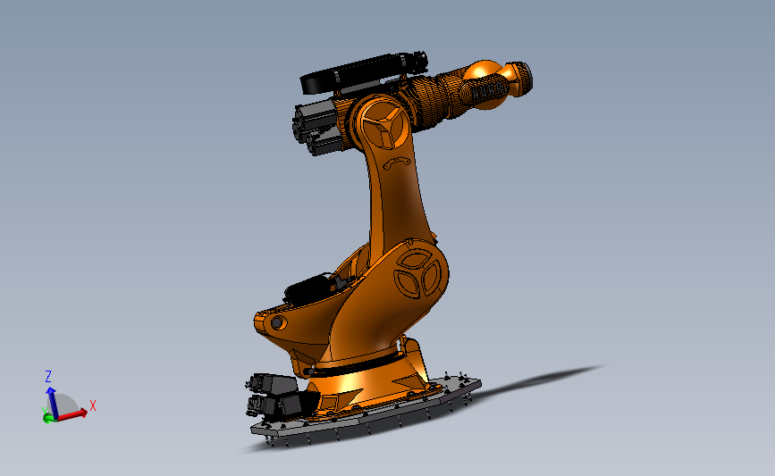 KUKA KR 1000 titan F机器人 主视图