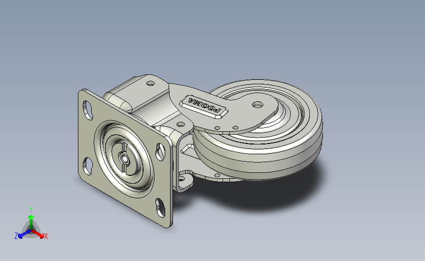 福马脚轮G-100-FLANGE