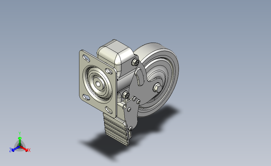 福马脚轮G-125-FLANGE