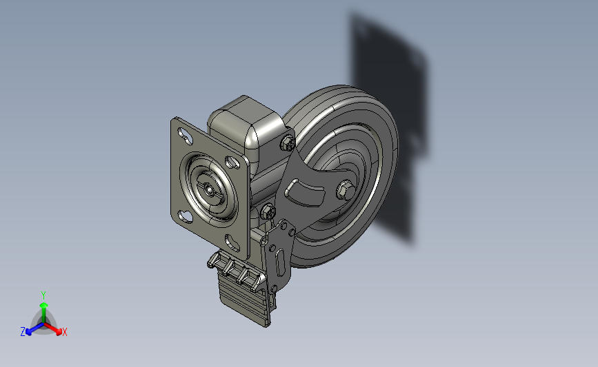 福马脚轮G-150-FLANGE