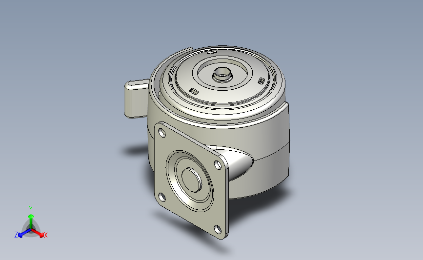 福马脚轮GDD-75-FLANGE