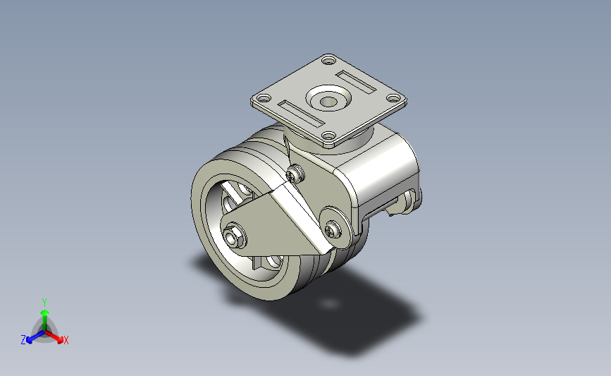 福马脚轮GDSD-100-FLANGE