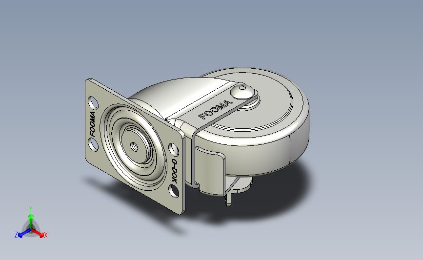 福马脚轮GL-65-FLANGE