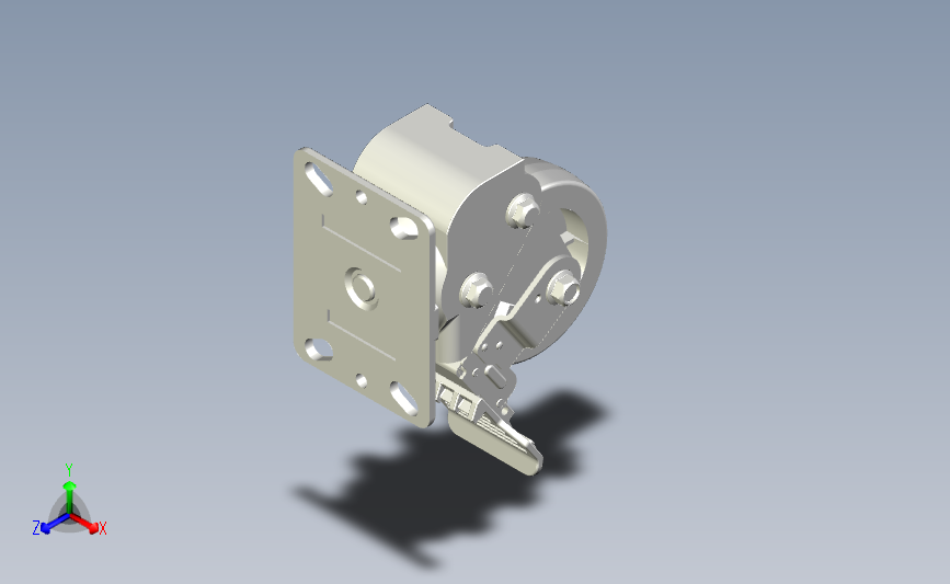 福马脚轮GSST-130-FLANGE