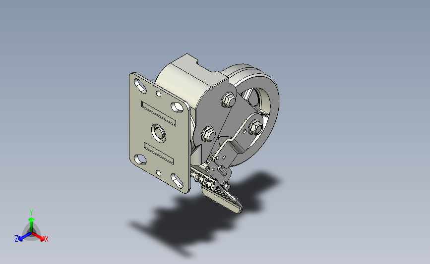 福马脚轮GSST-150-FLANGE