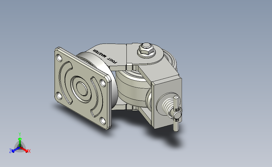 福马脚轮GXT-80-FLANGE