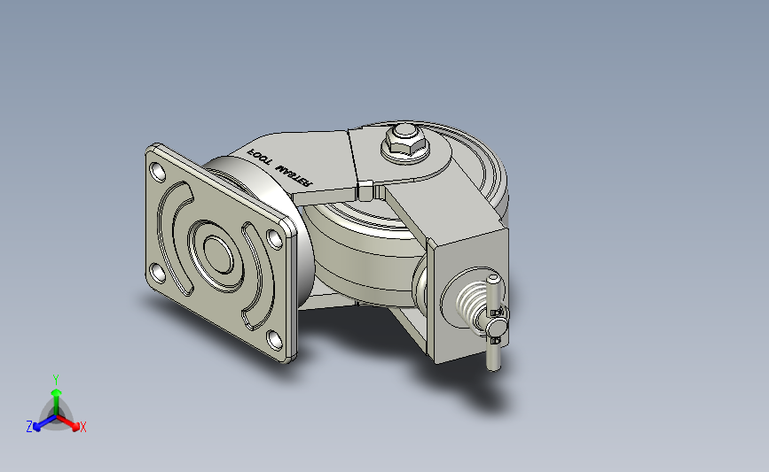 福马脚轮GXT-100-FLANGE