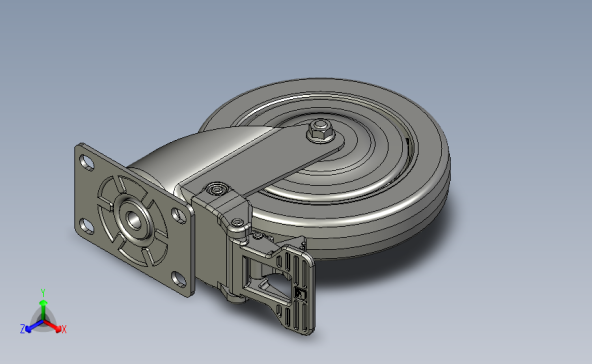 福马脚轮PL-150-FLANGE