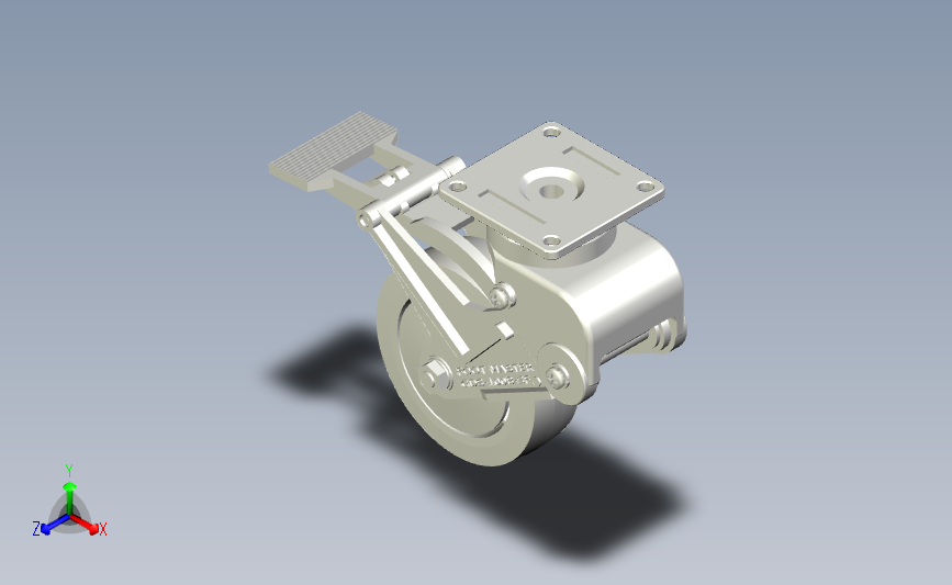 福马脚轮GDS-100-FLANGE