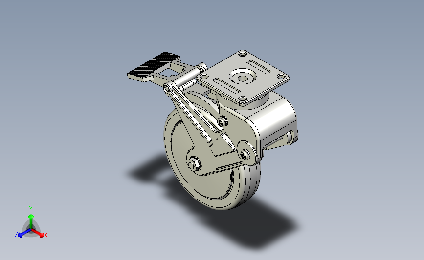 福马脚轮GDS-125-FLANGE