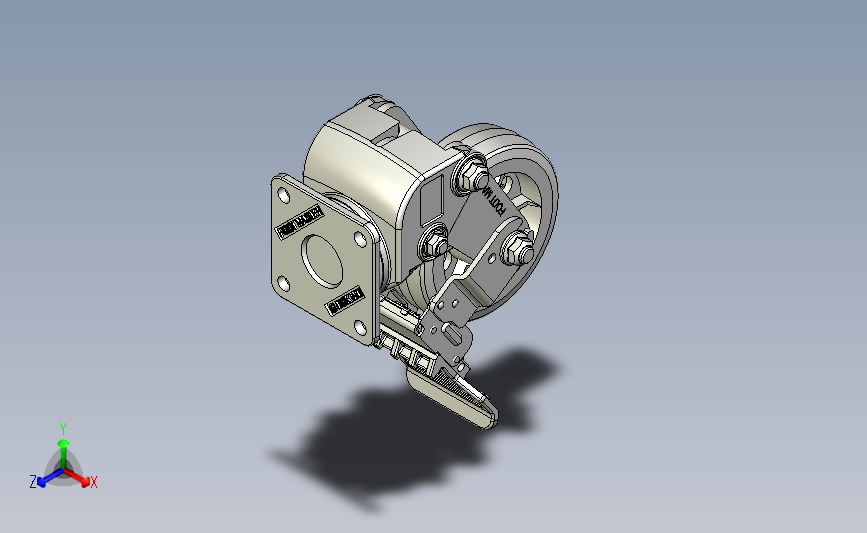 福马脚轮GDS-130-FLANGE