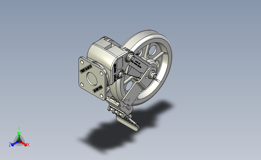 福马脚轮GDS-200-FLANGE
