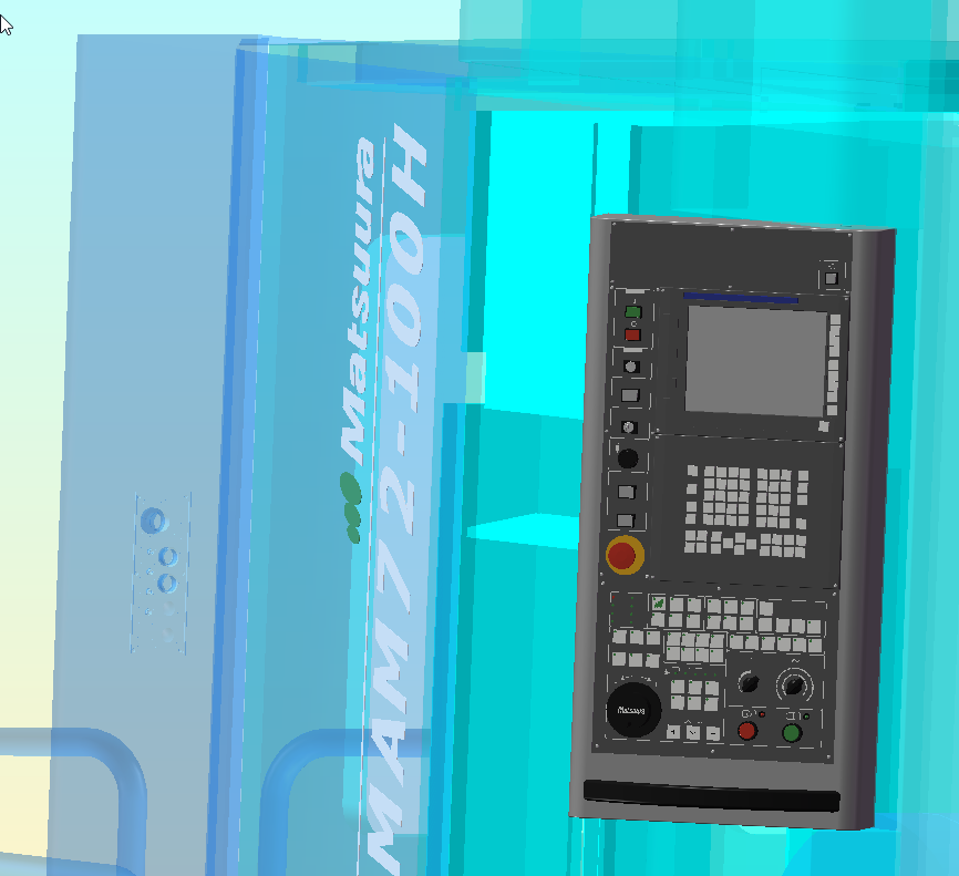 MAM72-100H五轴卧式加工中心