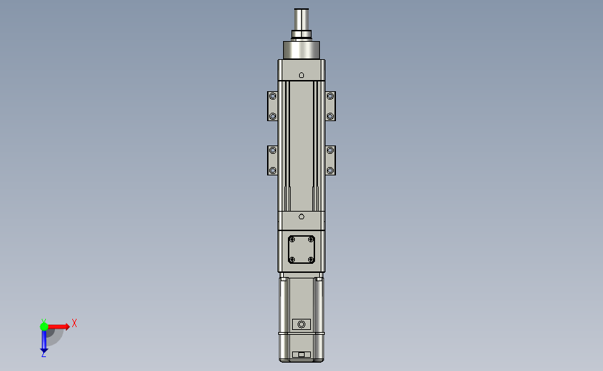 EC65-50-BC-M20(P20)电缸滑台_STEP_模型图纸下载 – 懒石网
