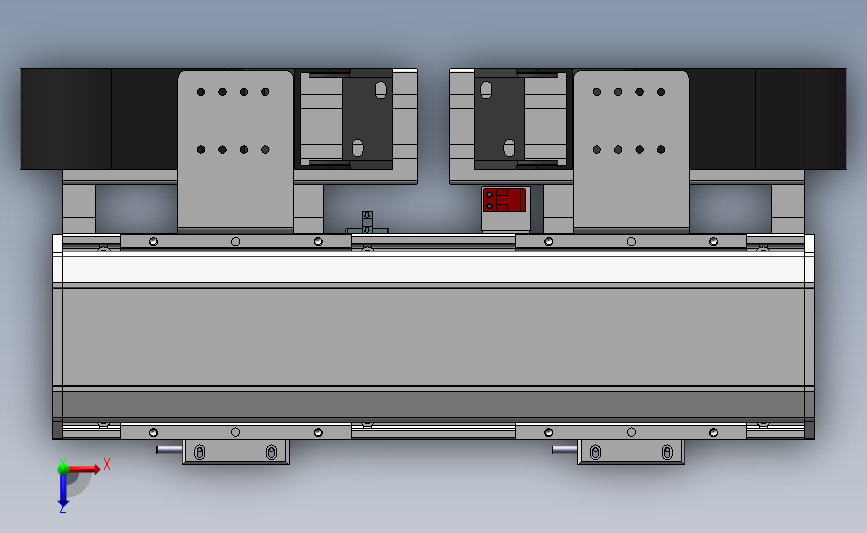 LRH12-C1-80-M-P-C4-2滑台 俯视图