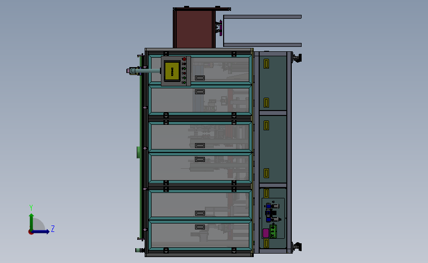 自动化锂电池电芯贴窄胶机