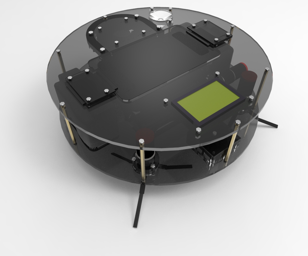 DIY扫地机器人3D图纸 SOLIDWORKS设计