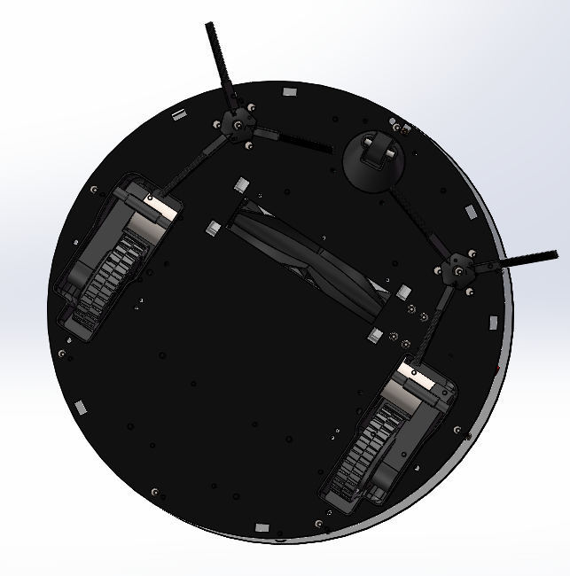 DIY扫地机器人3D图纸 SOLIDWORKS设计