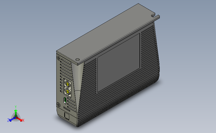 闭环步进电机与驱动器CL3-EC503_3D模型