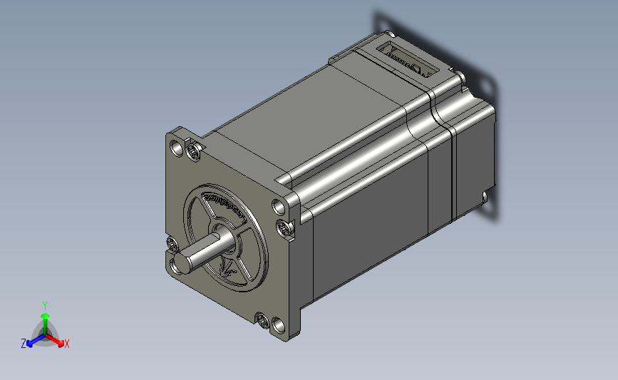 闭环步进电机与驱动器iCL57系列3D图纸
