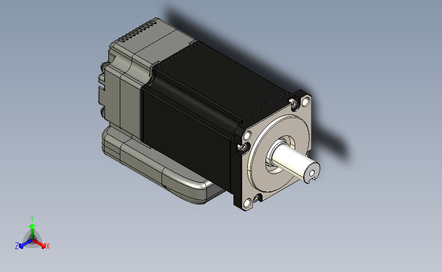低压伺服系统iSV2-CAN6020-V24-3D图纸
